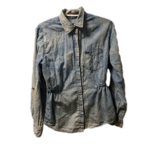 Obey button down shirt size medium